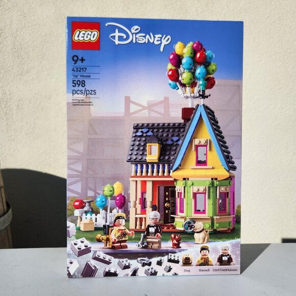 NEW Lego Disney Pixar UP House Building Set Toy with Balloons Movie Kit 43217 Br - Picture 2 of 16